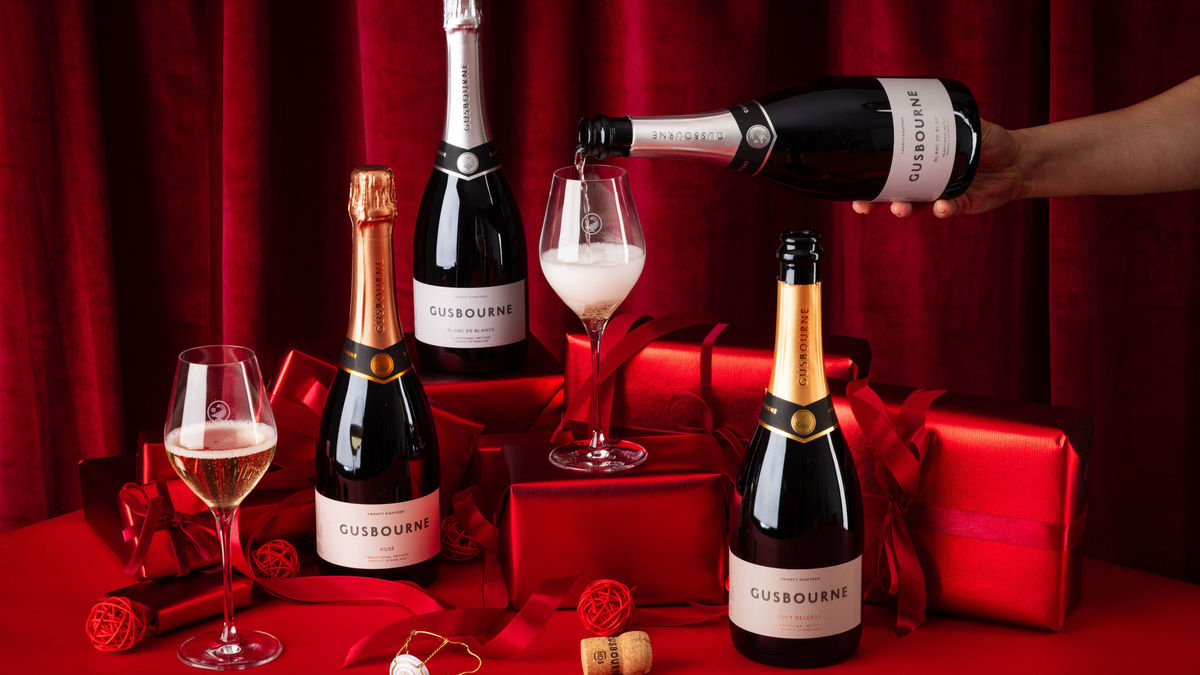 Crafted for the Sparkling Season Gusbourne Fine English Wines